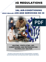 Commercial Air-Conditioning Installation and Servicing NC III