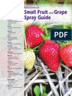 Small Fruit Grape Spray Guide: Midwest and