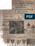 CAVERI, Claudio (1976) Los Sistemas Sociales A Traves de La Arquitectura - Organizacion Popular y Arquitectura Latinoamericana