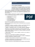 Reforma Energética, Producción de Shale Gas, Aditivos y Hoyo de La Dona