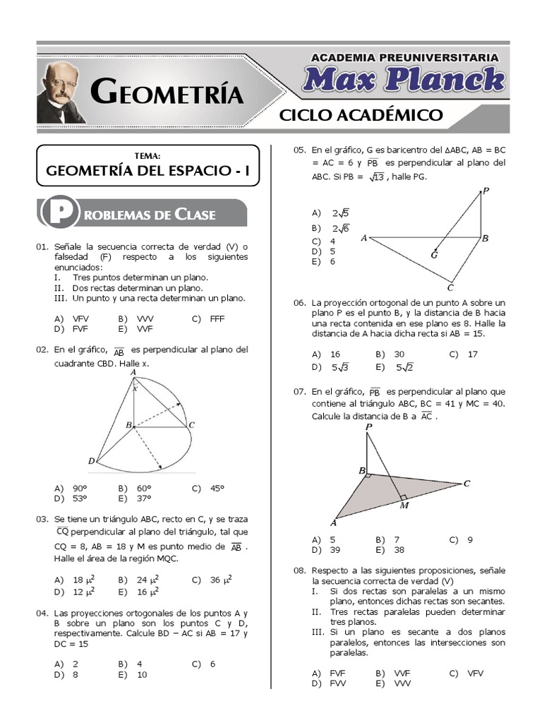 Actividades de Geometría 7° Año | PDF | Perpendicular | Geometria plana)