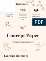 2 Concept Paper