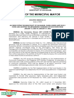 Office of The Municipal Mayor: M F U D