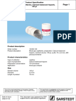 Product - Specification-Blood Gas Capillaries, Calcium-Balanced Heparin, 140 Â l-19.930.140