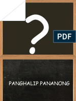 Panghalip Pananong