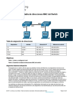 7.3.7 Lab View the Switch Mac Address Table Es XL