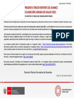 Comunicado 46-2021 MINEDU PRESENTA TERCER REPORTE DE CLARACIÓN JURADA DE SALUD 2021