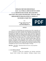 6 - Contoh Karil UT PGSD - Karya Ilmiah Matematika Sifat Operasi Hitung Bilangan Bulat