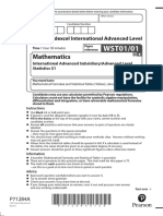 2110 WST01-01 IAL Statistics S1 October 2021 PDF