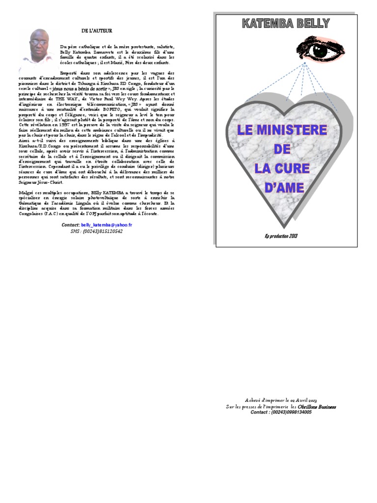Parcours Spirituel et Révélation de Belly Katemba | PDF | Jésus | Dieu