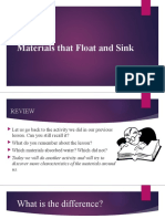 2-Grade 4-Lesson 2-Materials that Float and Sink - Copy