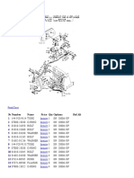 Parts List for Serial Number Range 20006-32000