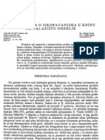 Vinski - Razmatranja o Iskopavanju U Kninu Na Nalazistu Greblje