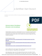 A1 - Goethe-Zertifikat - Start Deutsch 1