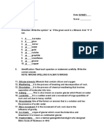 Mineral identification document summary