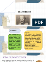 Biografía de Demóstenes 