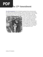 The Fifteenth Amendment
