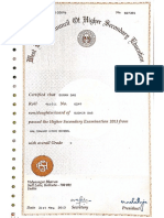 12 TH Certificate - Suman Das