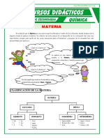 Clasificacion de La Materia Para Primero de Secundaria (1)