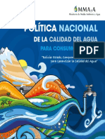 Calidad Agua Politica