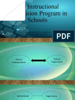 The Instructional Supervision Program in Schools