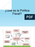 Qué es la política fiscal