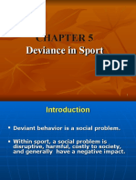 5.1 Deviance in Sports