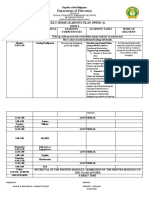 Department of Education: Weekly Home Learning Plan (Week 4)