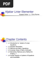 Aljabar Linier Elementer: Howard Anton Chris Rorres