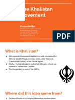 Khalistan Movement