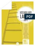 Vocabulary Ladder Step 2