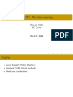 ECS171: Machine Learning: Cho-Jui Hsieh UC Davis