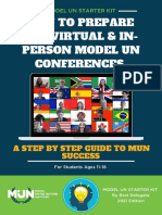 2021 Edition - Guide Learn How To Prepare For Model United Nations Conferences Ebook