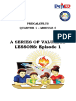 A Series of Valuable LESSONS: Episode 1: Precalculus Quarter 1 - Module 6