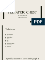 Pediatric Chest: Dr. Jahanzeb Javed Registrar Radiology