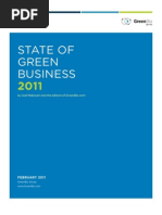 State Green Business Report 2011