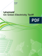 Guide On Green Electricity Tariff