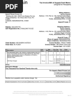 Tax Invoice/Bill of Supply/Cash Memo: (Original For Recipient)