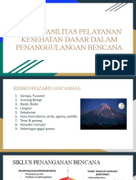 Peran Fasilitas Pelayanan Kesehatan Dasar Dalam Penanggulangan Bencana