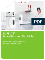Purelab Innovation and Flexibility: Lab Water Purification Solutions For Your Research Needs