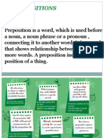 Prepositions