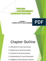 CHAPTER 1-Introduction To Local Government