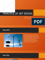 Principle of Art Design: Joshua B. Lizada Abm 12 Matiyaga