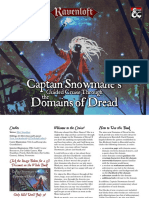 Captain Snowmane's Domains of Dread: Guided Cruise Through The