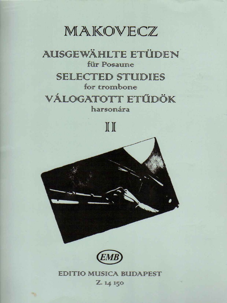 Makovecz Selected Studies For Trombone Book 2 PDF