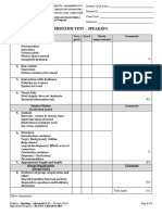 USSH - SPEAKING Evaluation