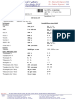 P.C.V. M.C.V.: 14.4 GM % 5.14 Mil/cmm 43.6 % 84.8 FL 28.0 PG 33.0 % 41.9 FL 7900 Per Cu MM