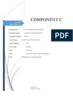 Component C: Takunda Mutombwera