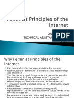 Feminist Principles of The Internet