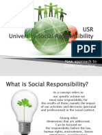 USR University Social Responsibility: New Approach To Higher Education